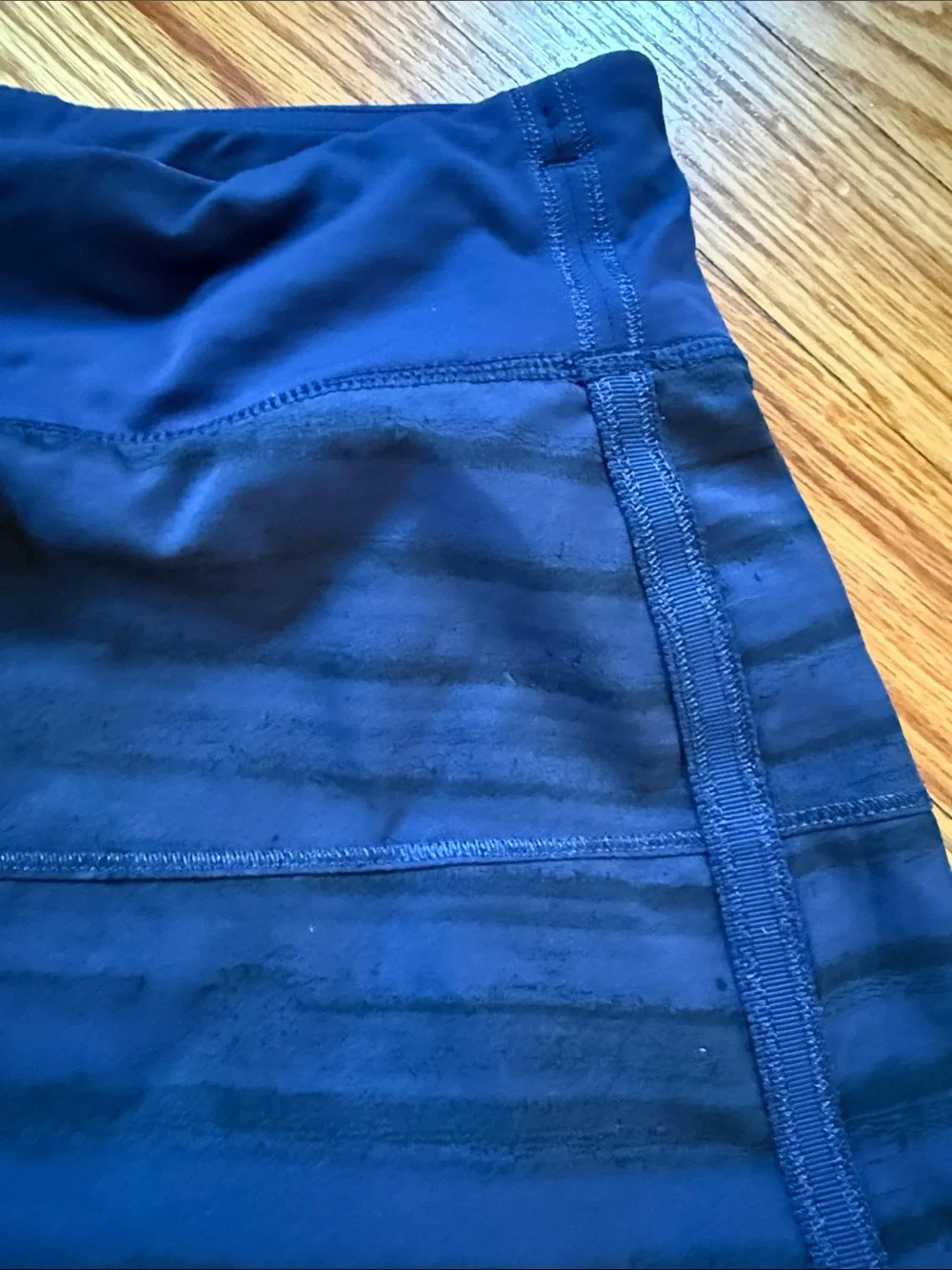 Lululemon Pace Rival Skirt II *4-way Stretch Good Vibes Deep Navy Black / navy